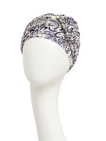 Lotus Turban I Lavender Illusions I Christine Headwear