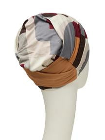 Amia Turban I Caramel Graphics I Christine Headwear