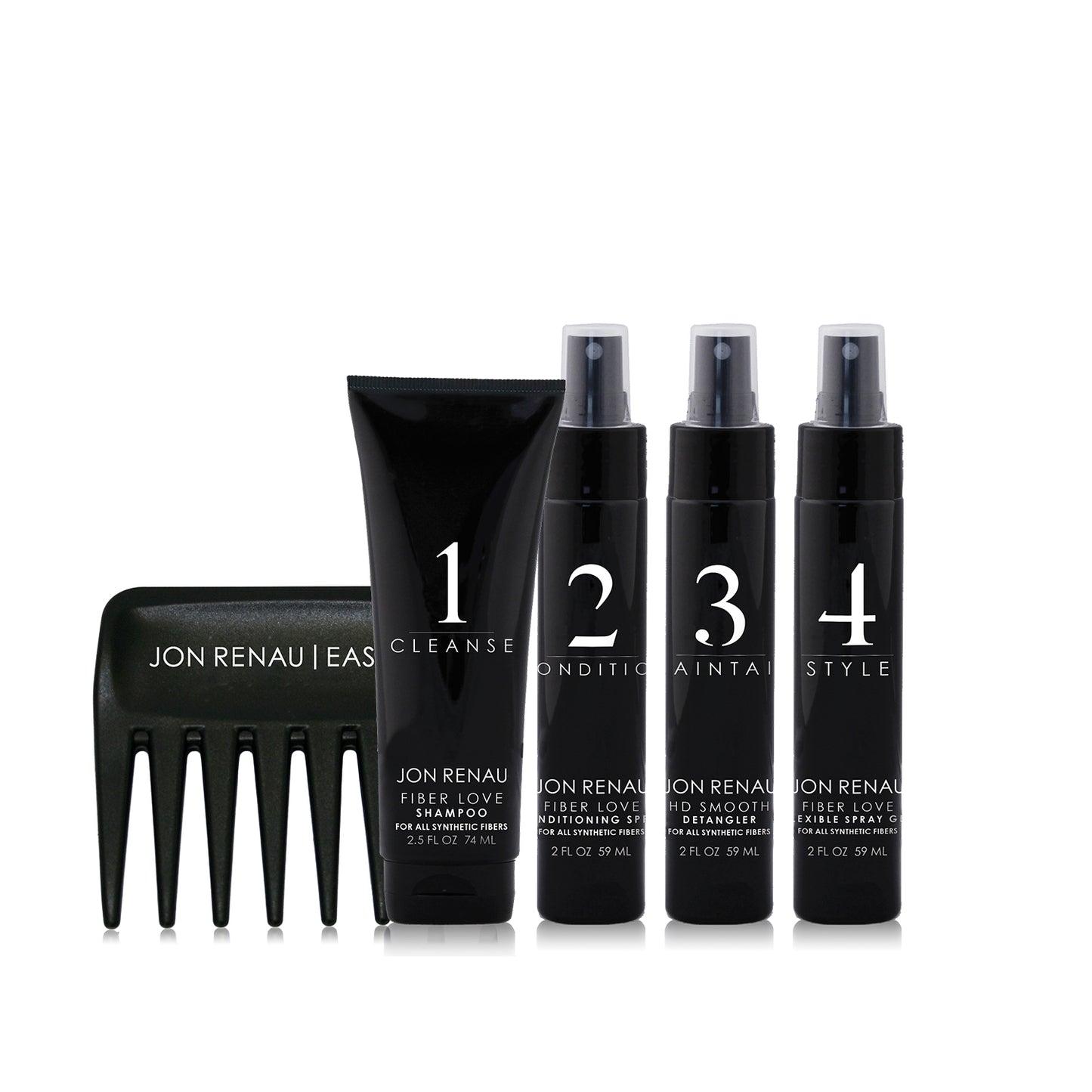 Synthetic Hair Care Travel Kit I    Jon Renau