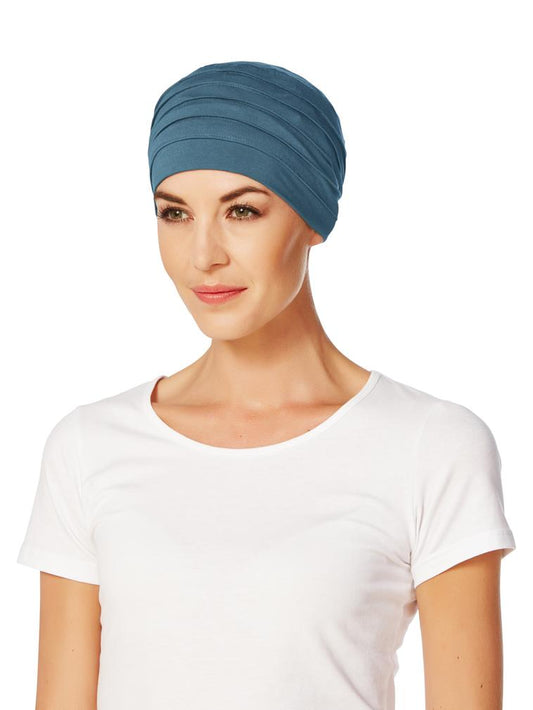Yoga Turban I Ocean Blue - Christine Headwear